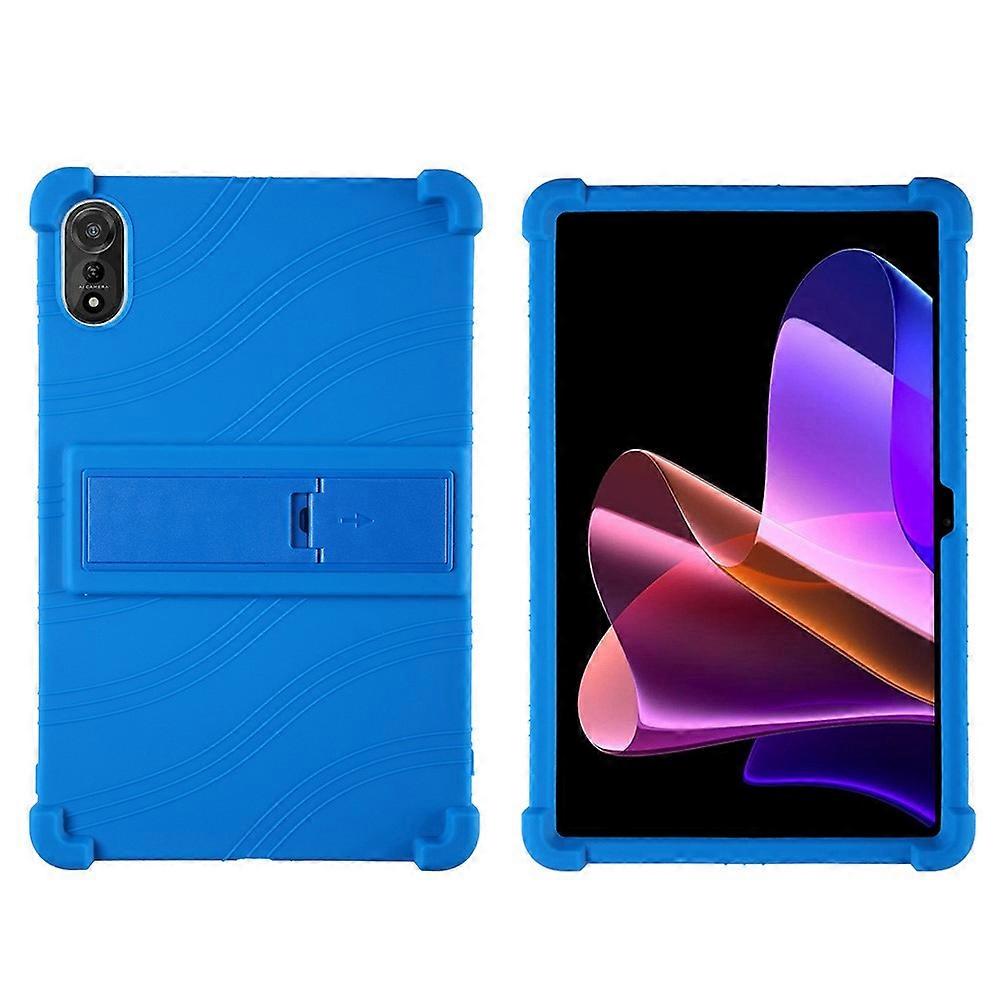 Compatible For Blackview Mega 2 Case Adjustable Kickstand Silicone Tablet Protective Cover