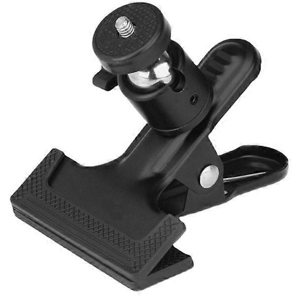 Multifunctional Level Clamp/Holder for 2 Rows Level with 1/4' Adapter Grip Mount Stand Mount (Black) (1 pc)