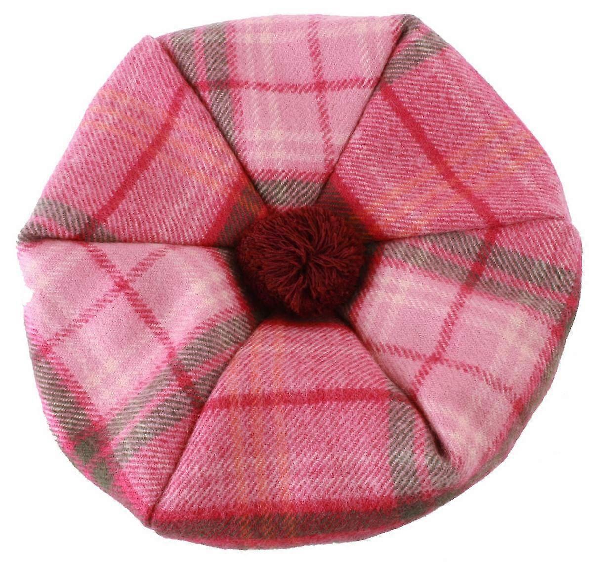 Locharron of Scotland Locharron Hunting Lambswool Tam - Rose Pink