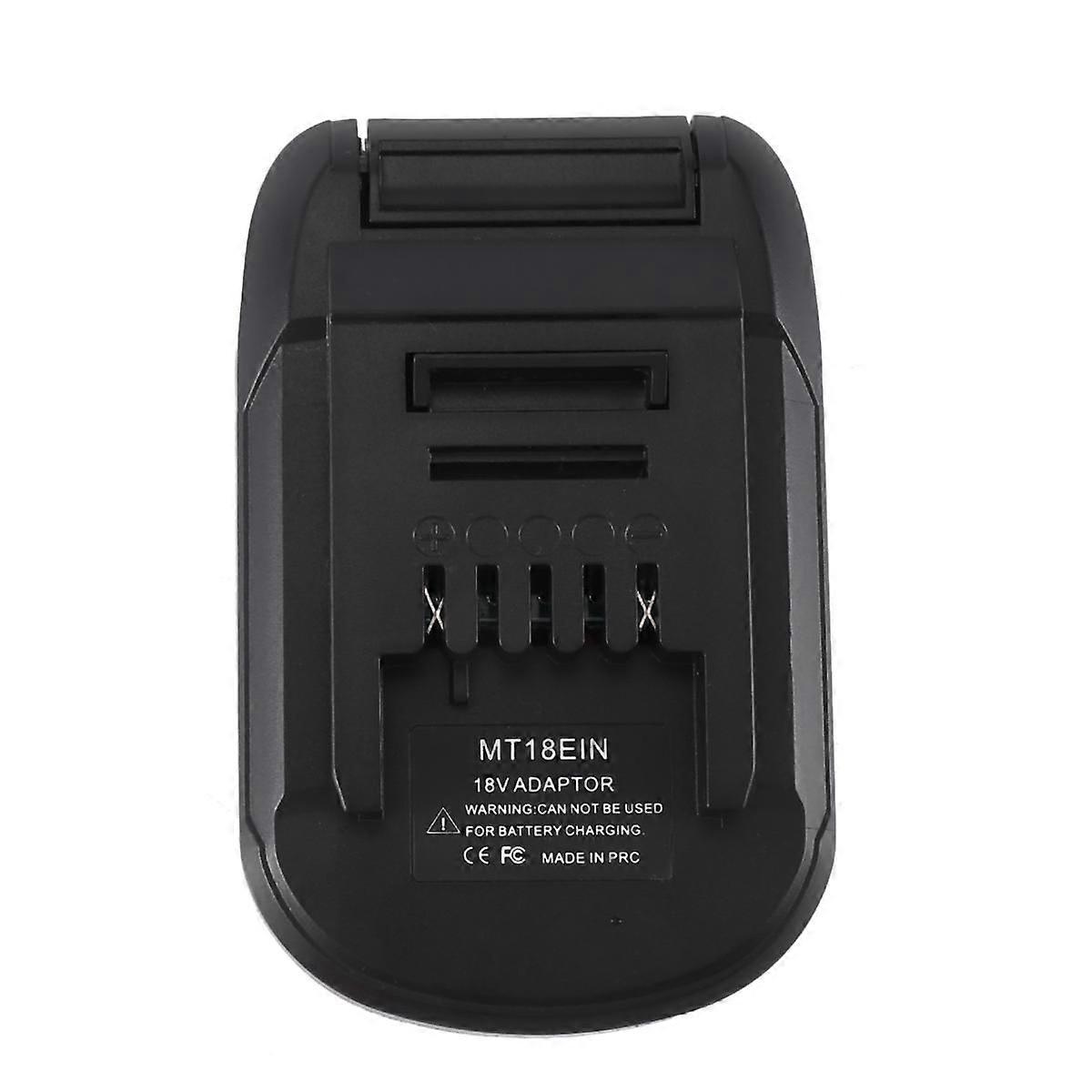 MT18EIN Battery Converter Adapter Charger for 18V - Battery BL1830 BL1850 BL1860 for Lithium Tool