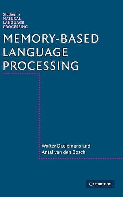Memory-based Language Processing - Walter Daelemans - Hardcover - en Book
