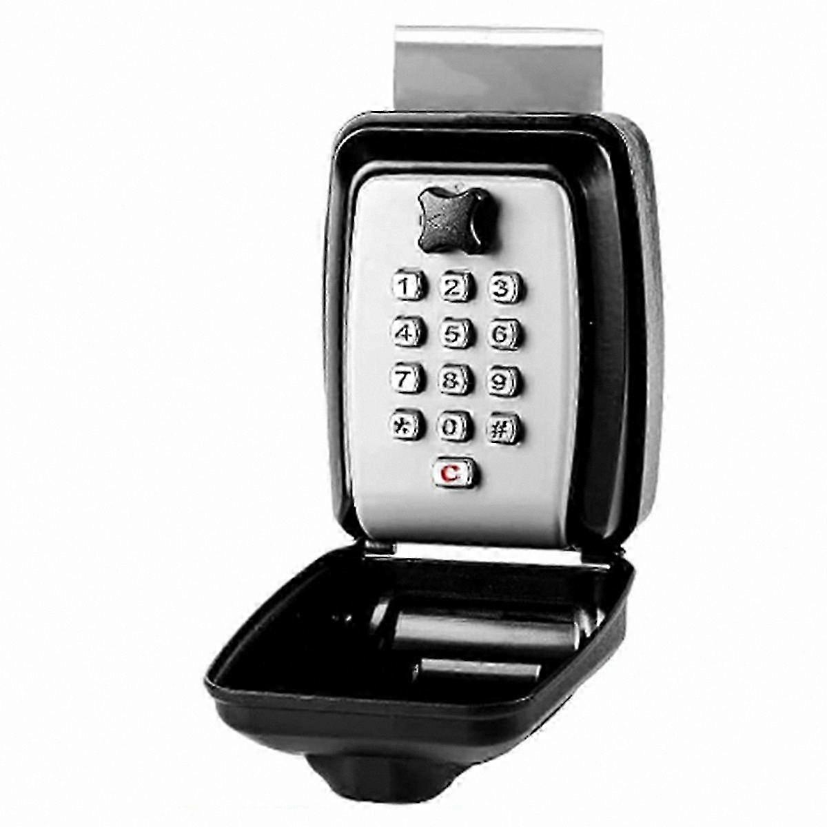 Vehicle Window Lock Box, Key Storage Safe, Window Punch Button Security Box, Automotive Key Protector