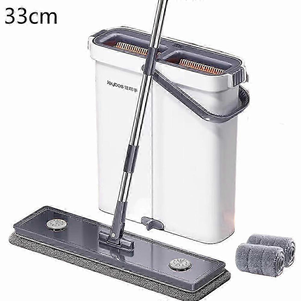 Wood Floor/Wall Flat Mop and Bucket System with Wringer 2025