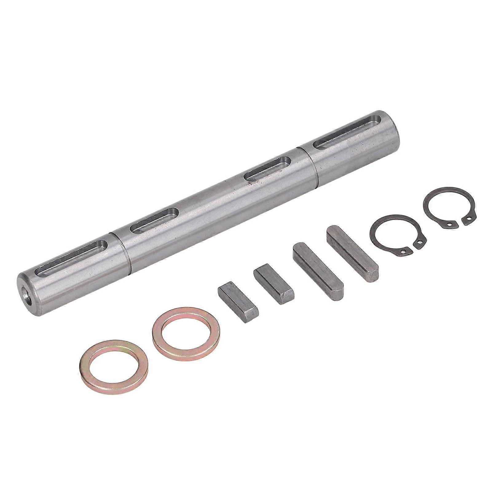 Worm Reducer Double Output Shaft 18mm Diameter 164mm Length Alloy Steel Low Noise Stepper Motor Dual Output Shaft