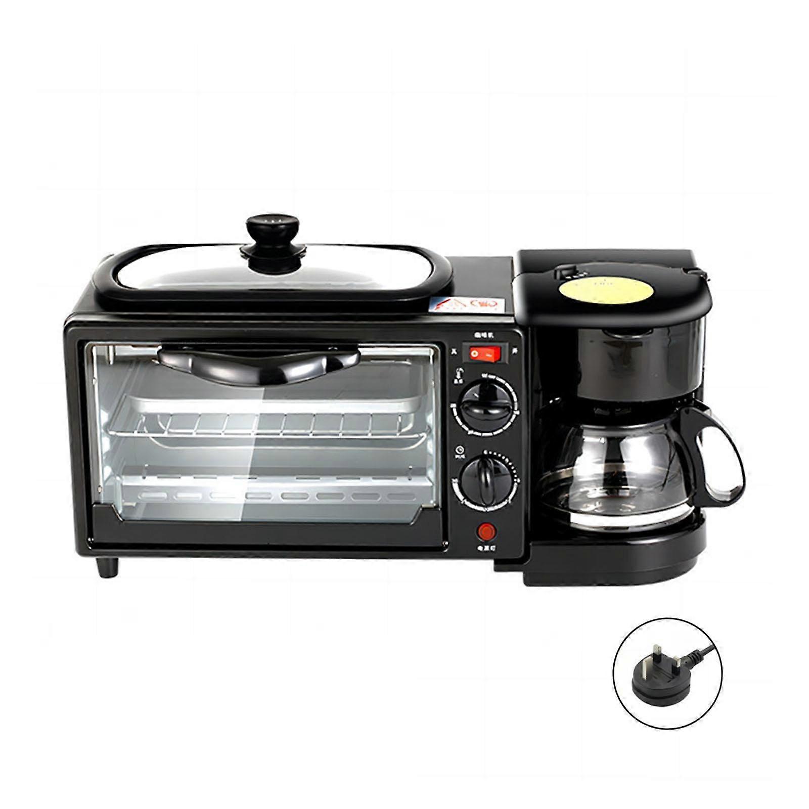 Breakfast Machine 3 In 1 Egg Cooker Portable Breakfast Station With Heat Selector Mode