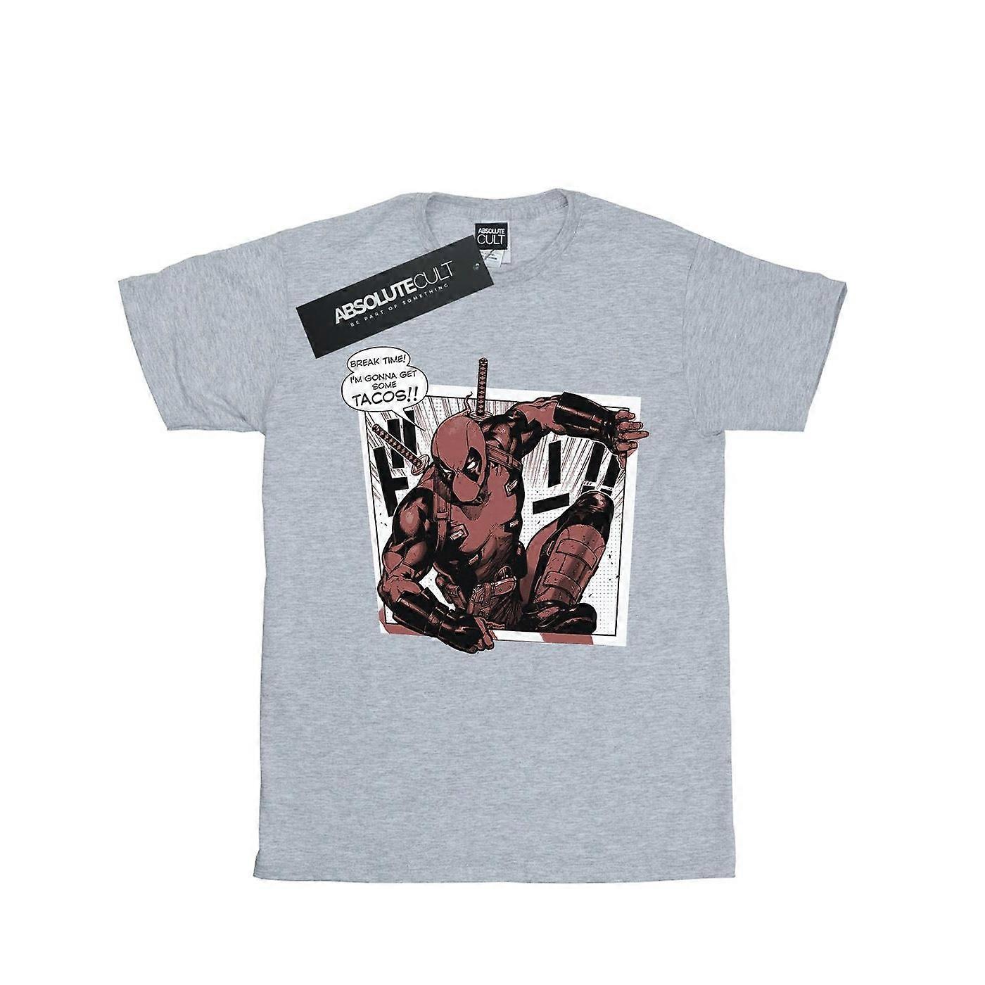 Marvel T-shirt Deadpool Breaktime Tacos pour hommes