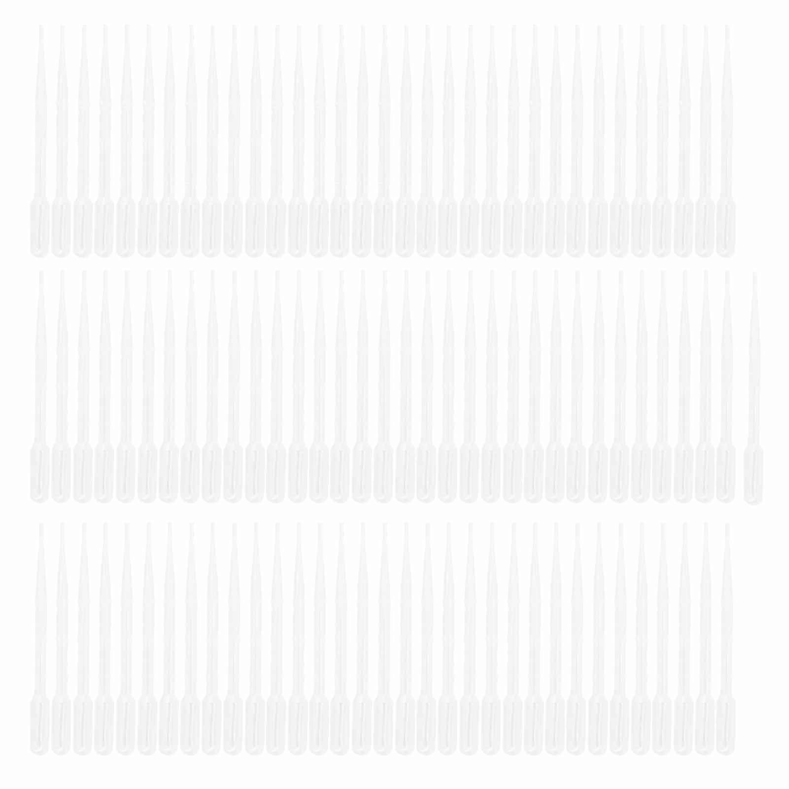 100pcs 3ml Disposable Urine Transfer Pipettes Cosmetics Perfume Pipettes Calibrated Dropper