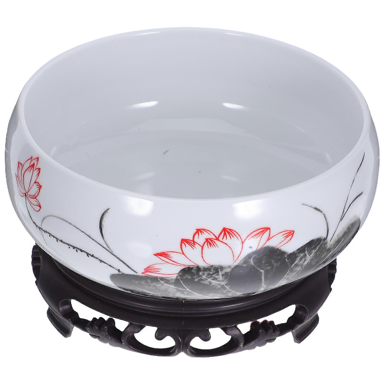 Decorative Ceramic Planter Hydroponic Plant Pot for Storage 2Sets