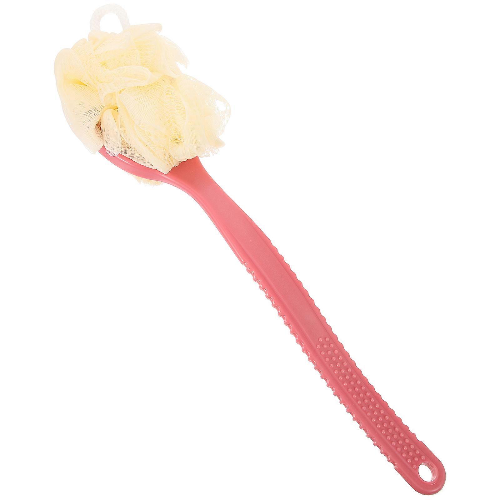 Back Scrubber Shower Brush for Skin Cleansing White