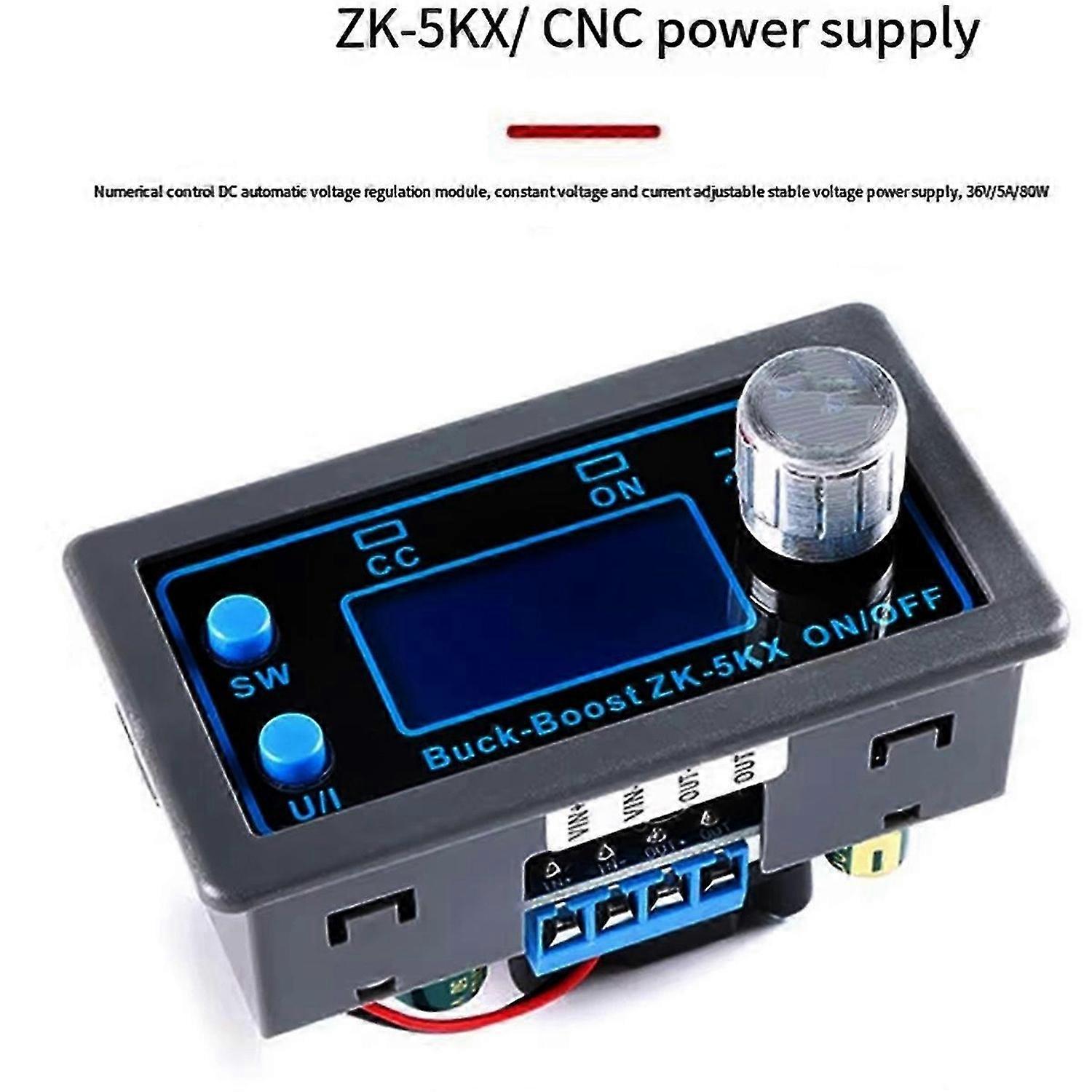 -5KX DCDC Buck Boost Converter CC CV Power Module Adjustable Regulated Laboratory Power Supply