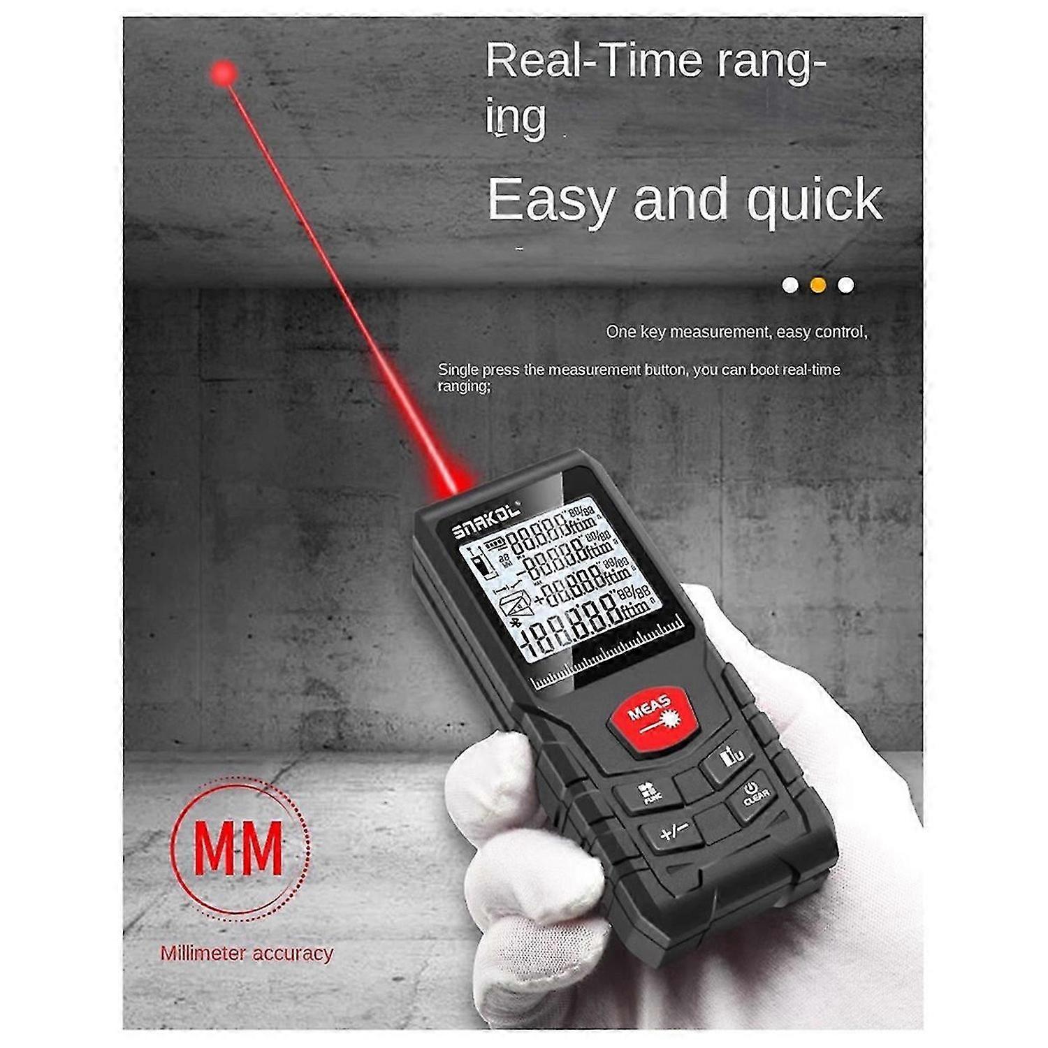 Distance Meter Distance Measuring Instrument Professional Digital Distance Meter Measuring Tool
