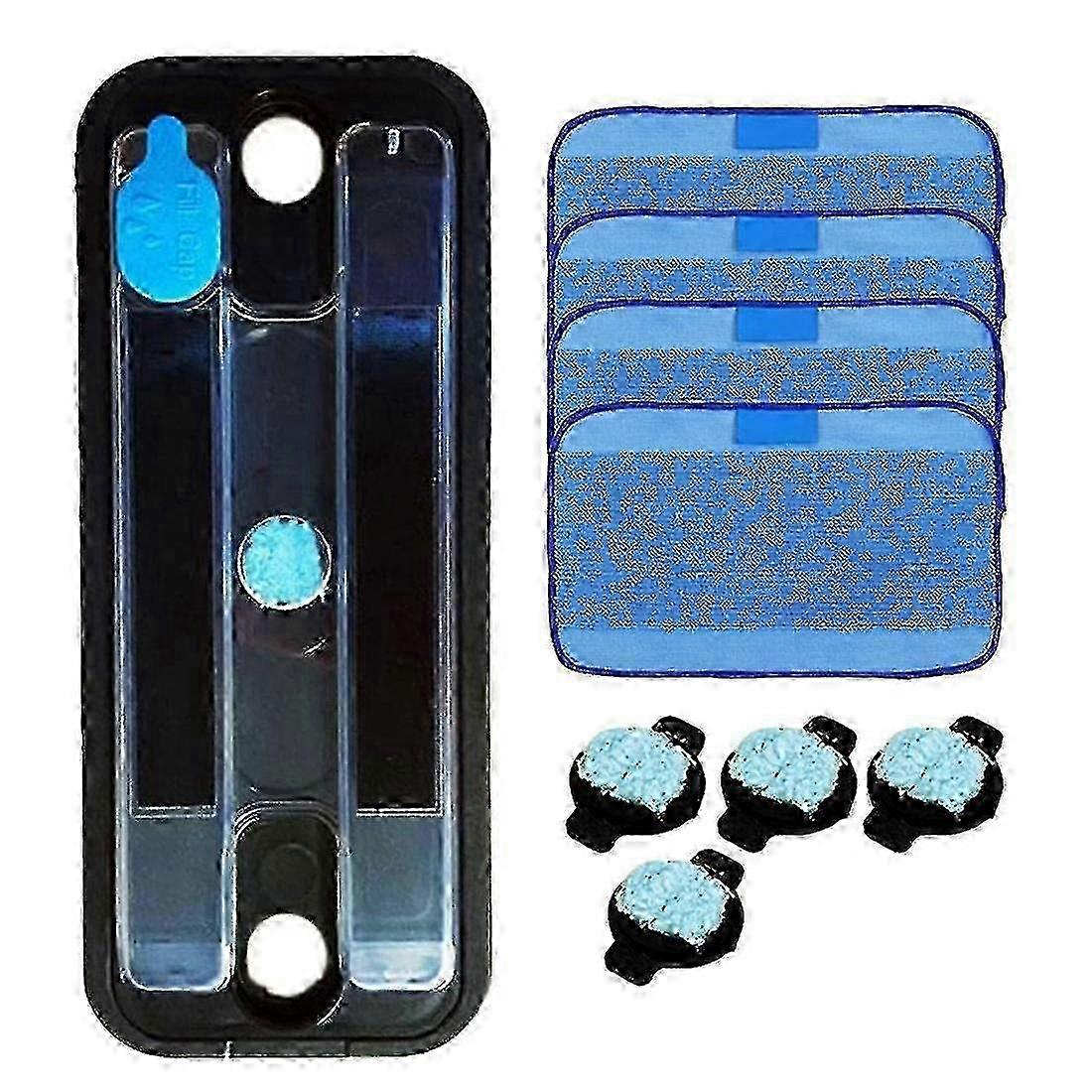 1 Set Wet Tray Reservoir Pad For Irobot Braava 320 380 Mint 4200 5200