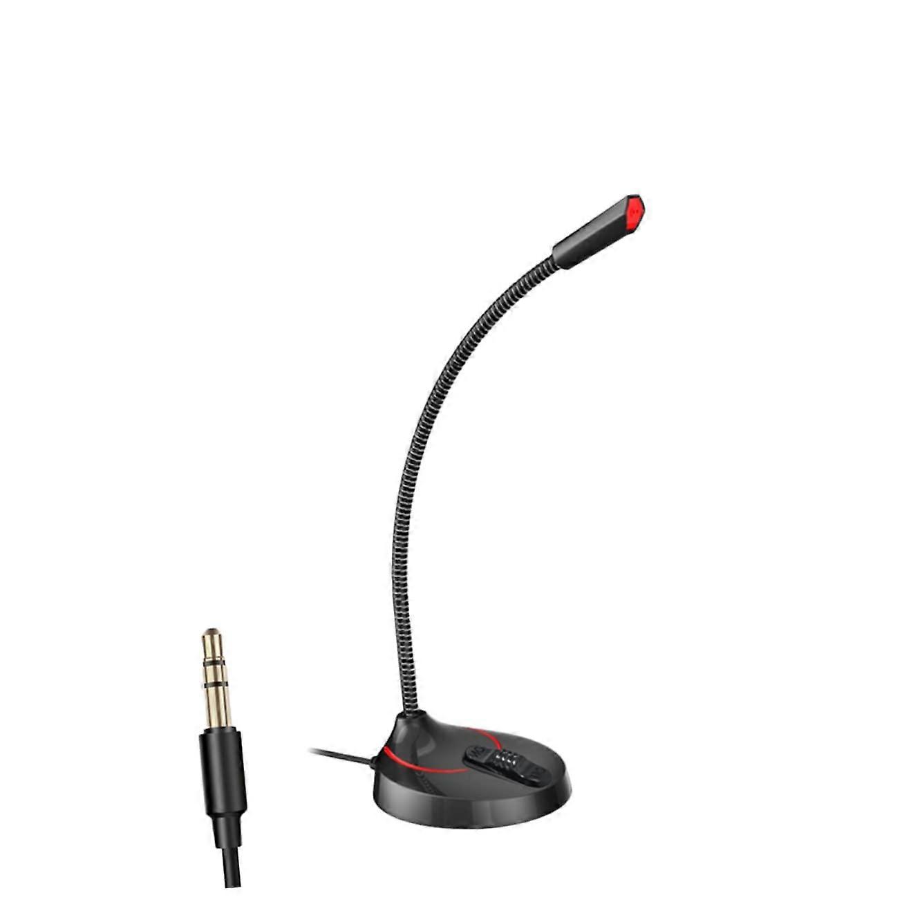 Portable Microphone Bracket Detachable Design Flexible Gooseneck Tube For Easy For Online Meetings Singing Desk Clip