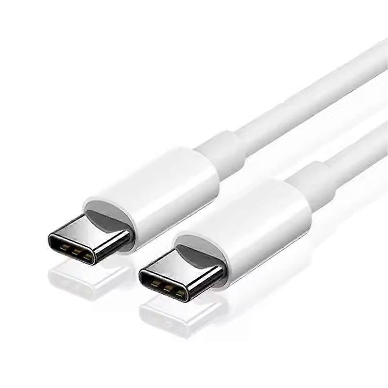Charger Cable For Samsung Devices - Type C To Type C (1m) (white)