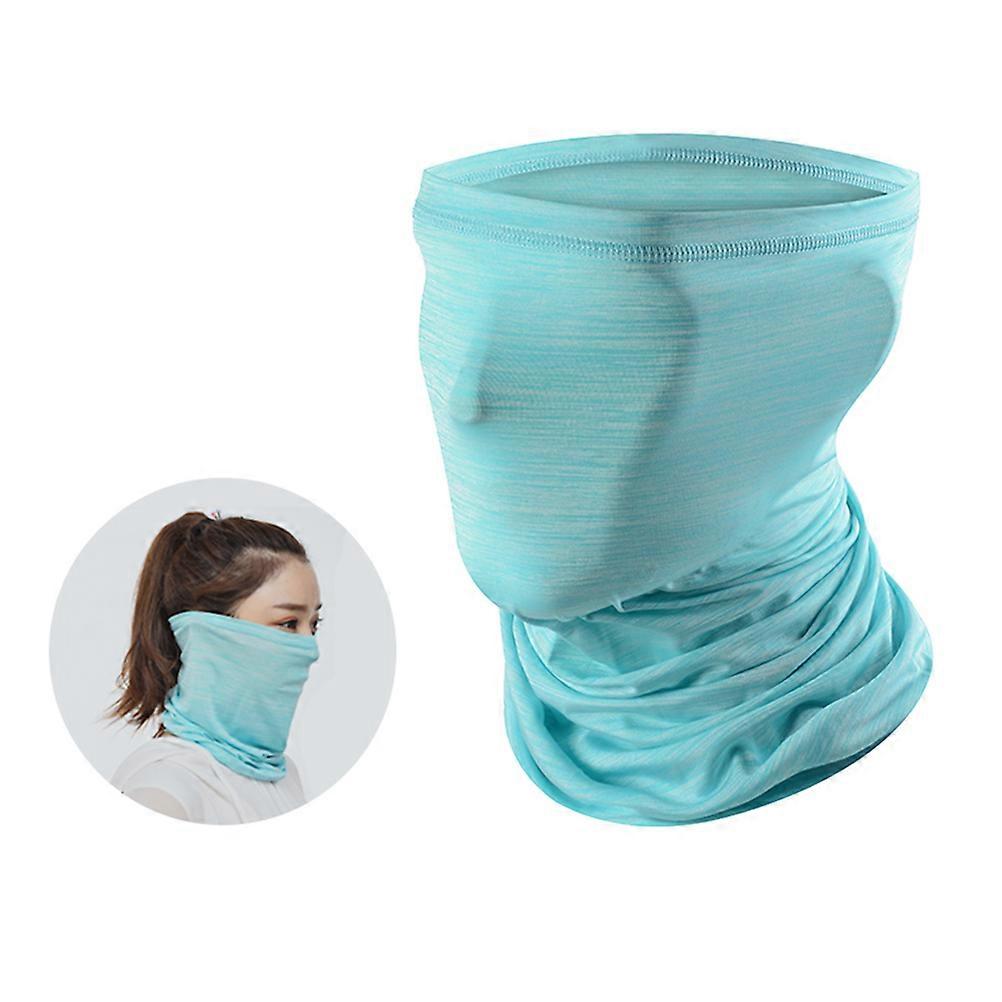 Square Shape Ice Silk Scarf Ideal For Outdoor Activities Like Fishing Hiking And Cycling With Absorbency 1Pack