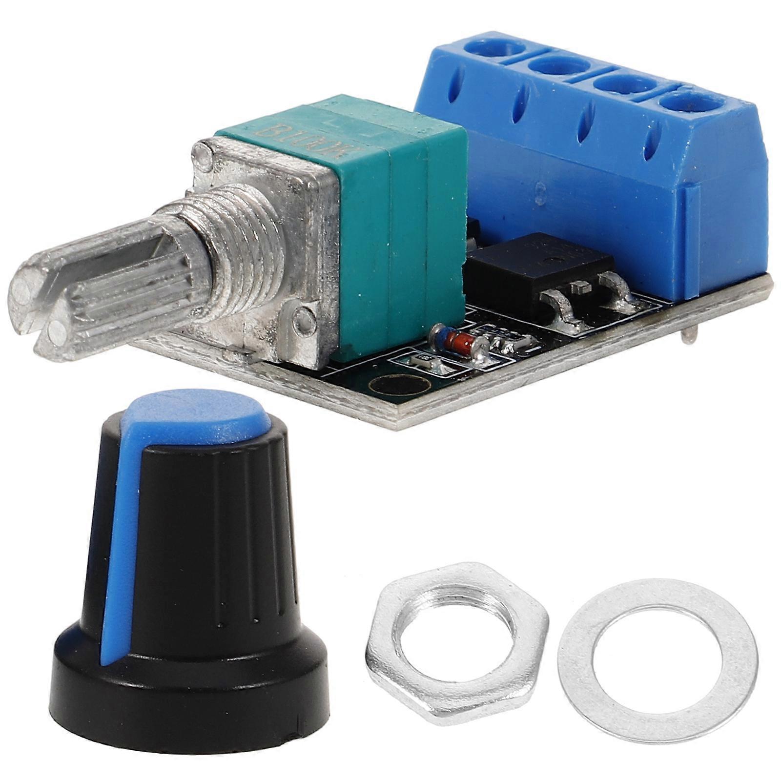 Dc Motor Speed Controller With Adjustable Features For Motor Speed Control 5V-16V Multi Durable Plastic 1Pack