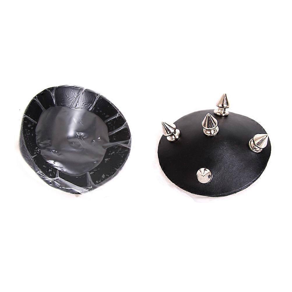 Punk Style Black Covers for Women 1Pair Reusable
