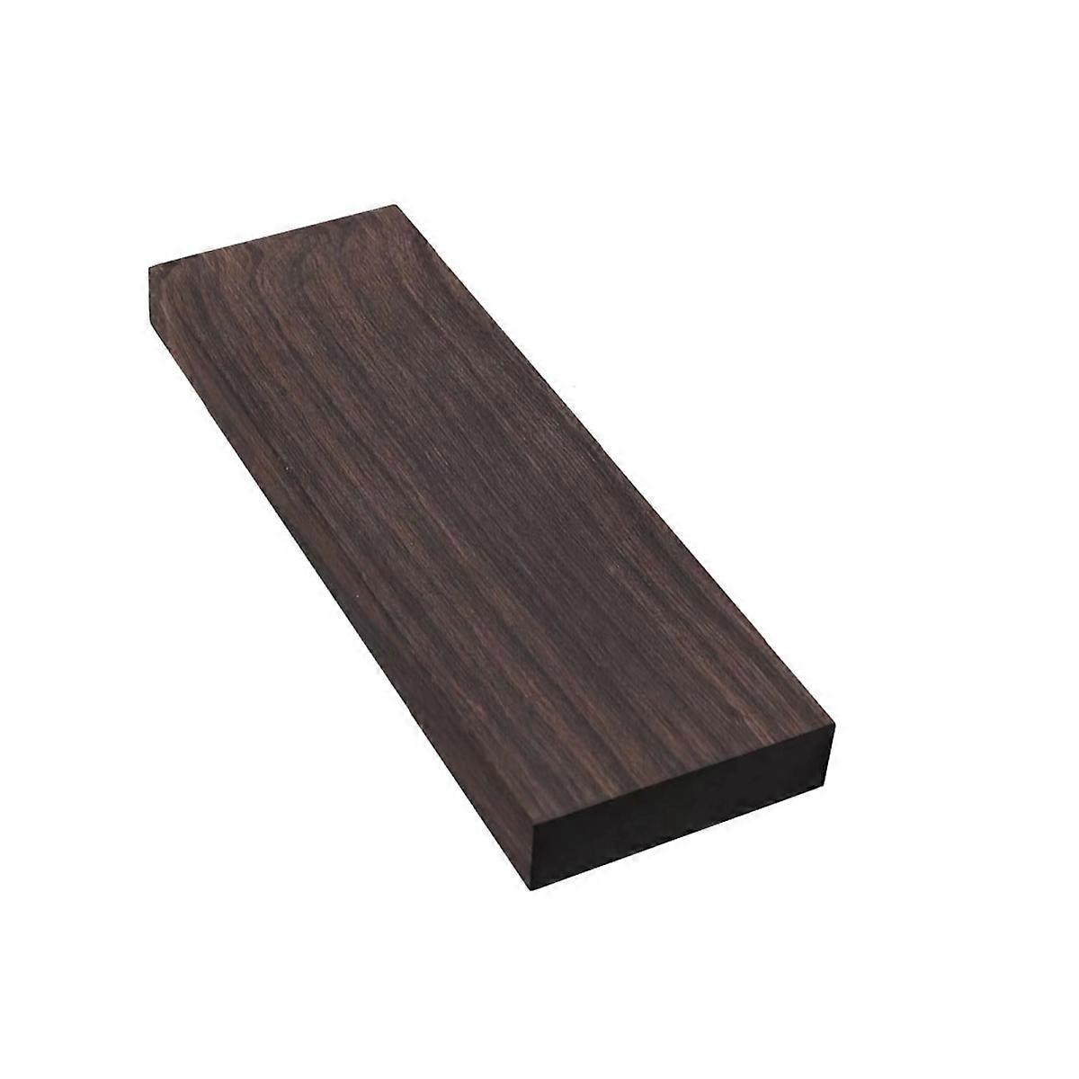 4PCS Unfinished Ebony Wood Blank Board for DIY Guitar Accessories