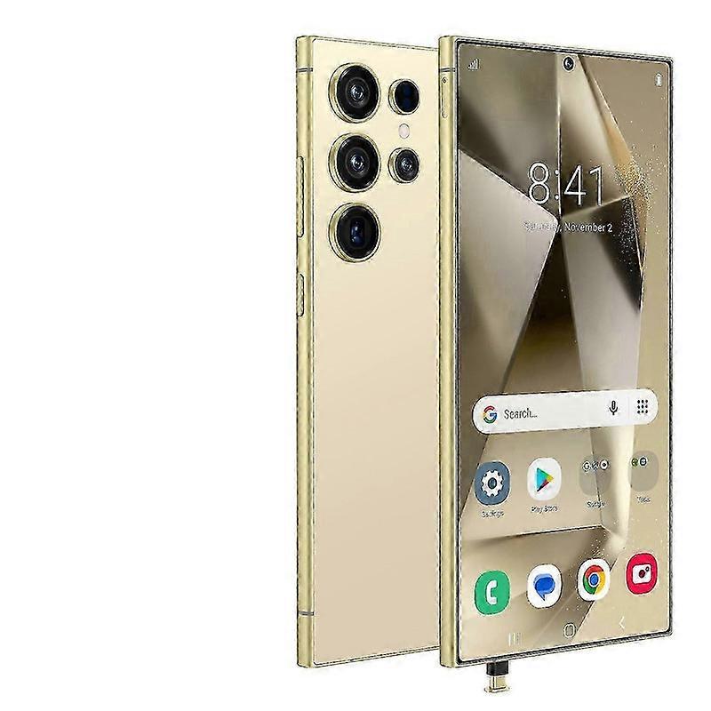 4g Network 8-core/4-core S25 Smart Phone 6.8-inch Large Screen With Face Recognition 64+4gb Large Memory Hd Mobile Phone - Yyds