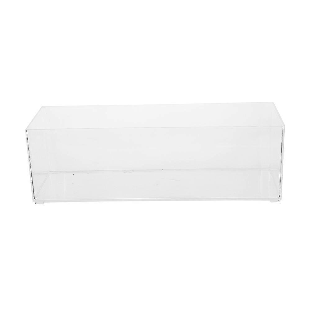 Figurine Model Storage Holder Clear Display Case for Storage Use 4Pcs