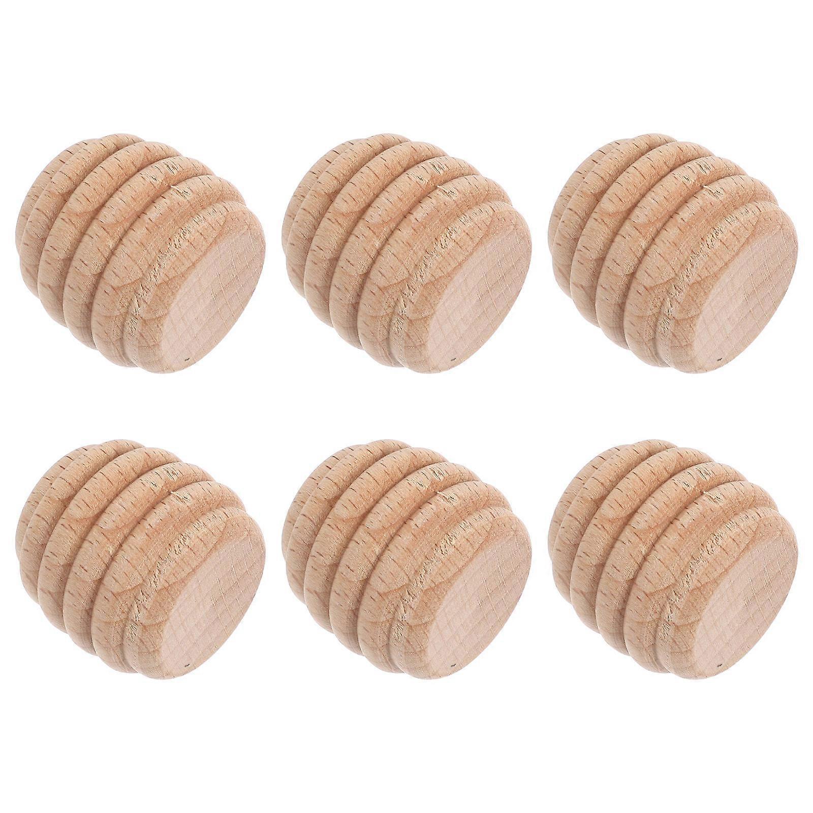 Wood Crafts to Paint Honeycomb Blocks for DIY Table Toys 18Pcs