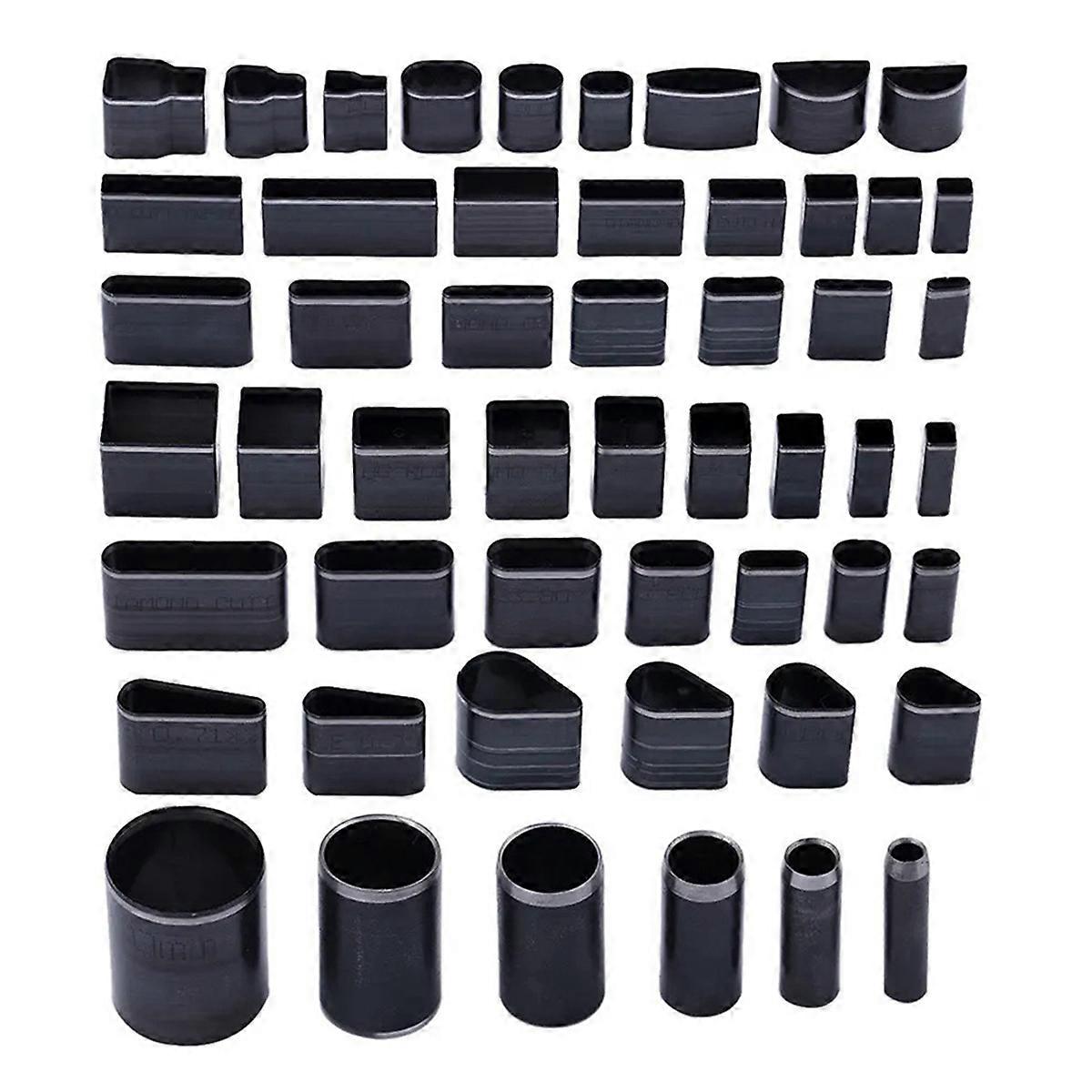 52 Pcs Hollow Punch Cutter Tools Kit
