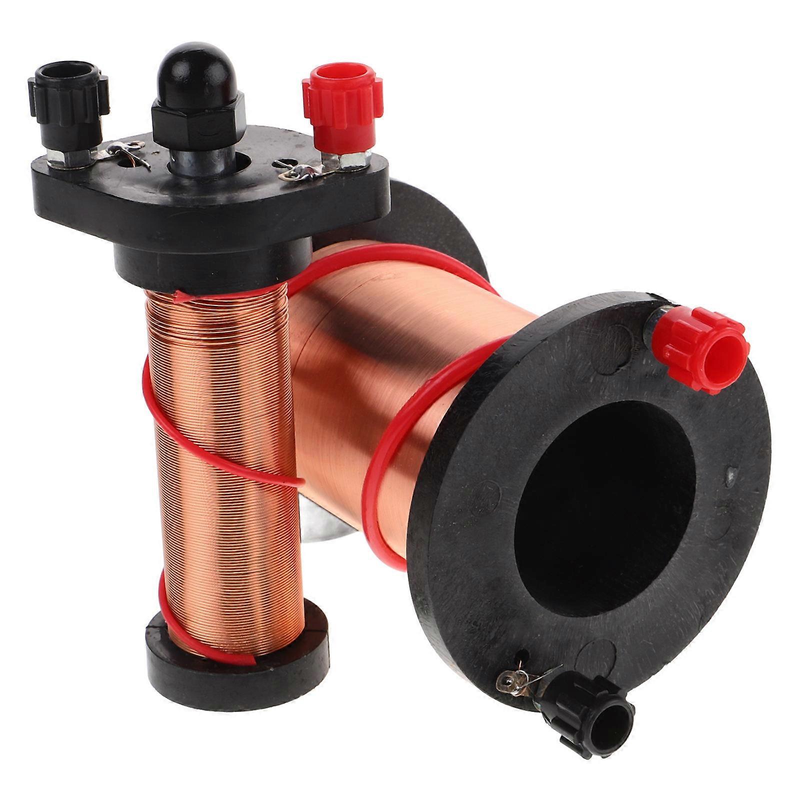 Electromagnetic Coil Teaching Solenoid Coil for Classroom Teaching Copper Multi Function 1Pcs