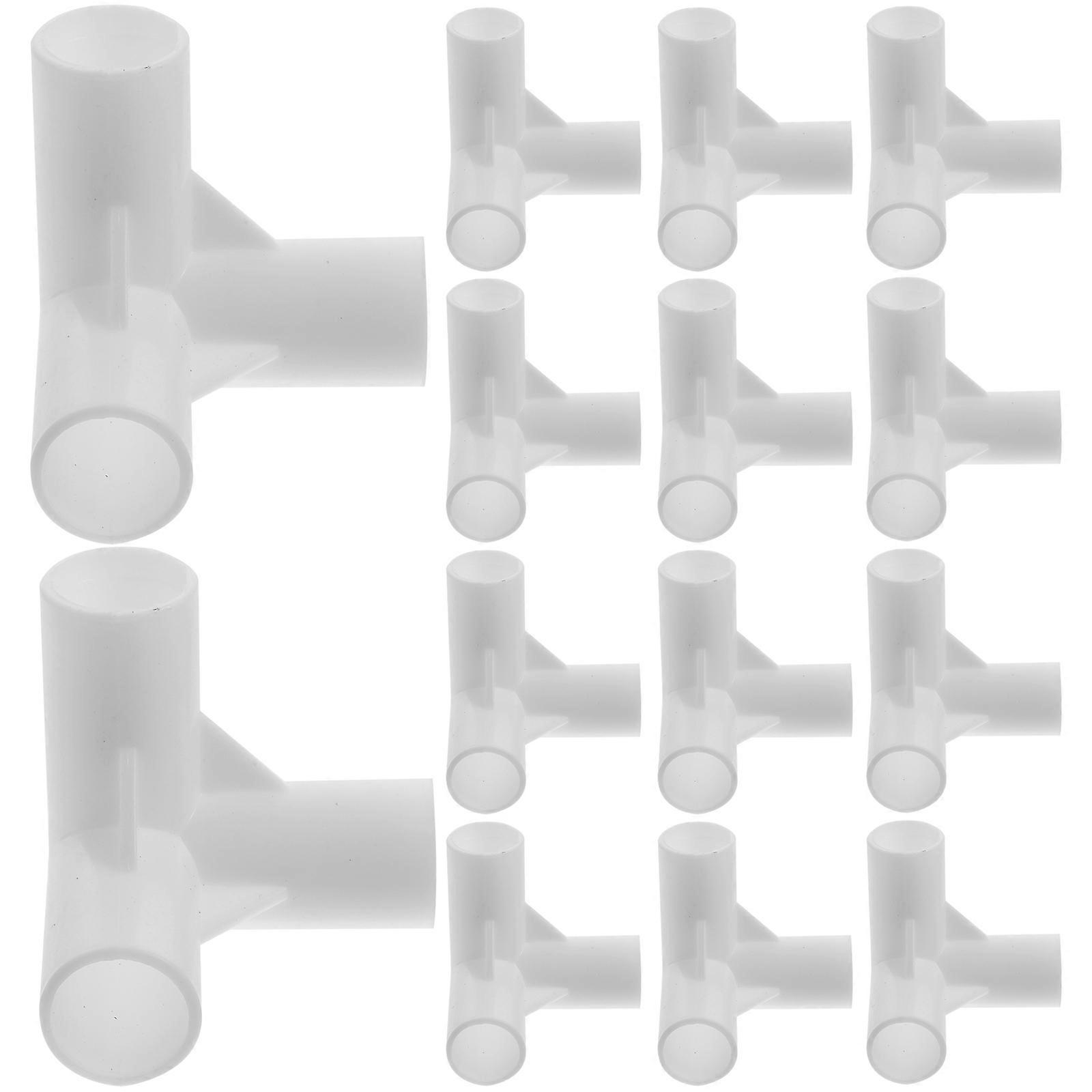 80Pcs Canopy Fittings Plastic Tee Connector Suitable For Tent Uses Enhanced Flexibility And Compact Storage For Camping Equipment