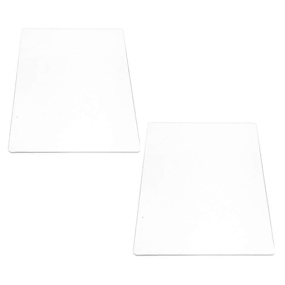 Clear Embossing Cutting Pads for Craft Projects with 4Pcs Acrylic Plates