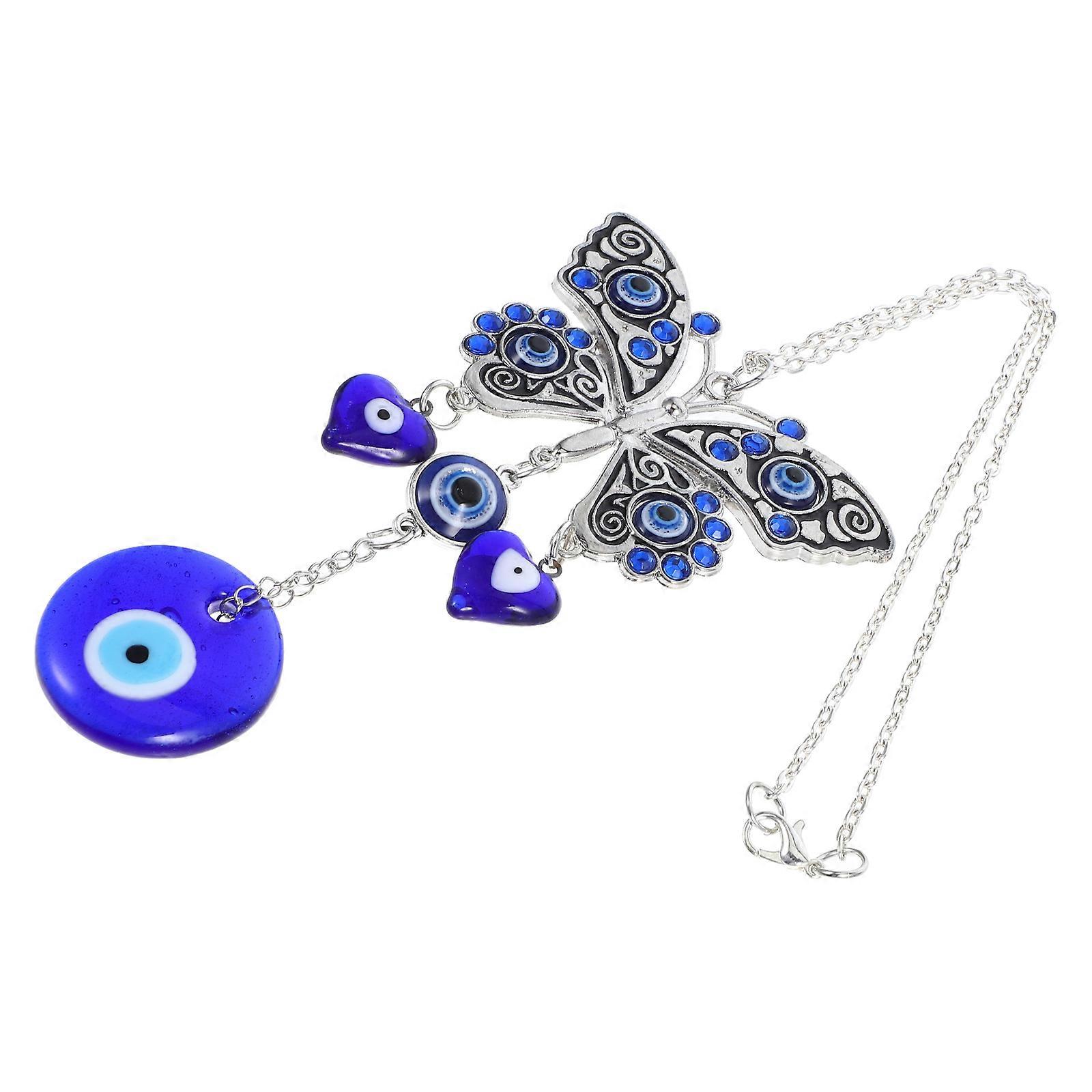 Rear View Mirror Accessories Car Hanging Evil Eye Decor 5Pcs Set