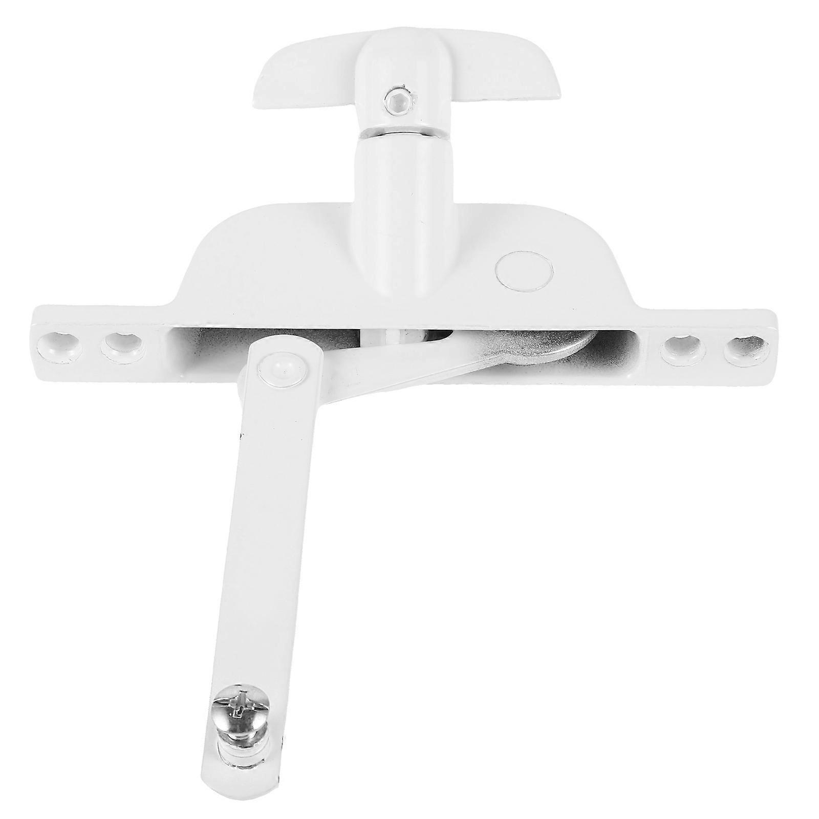 Home Window Blind Switch Manual Window Opener 5Pcs White Zinc Alloy