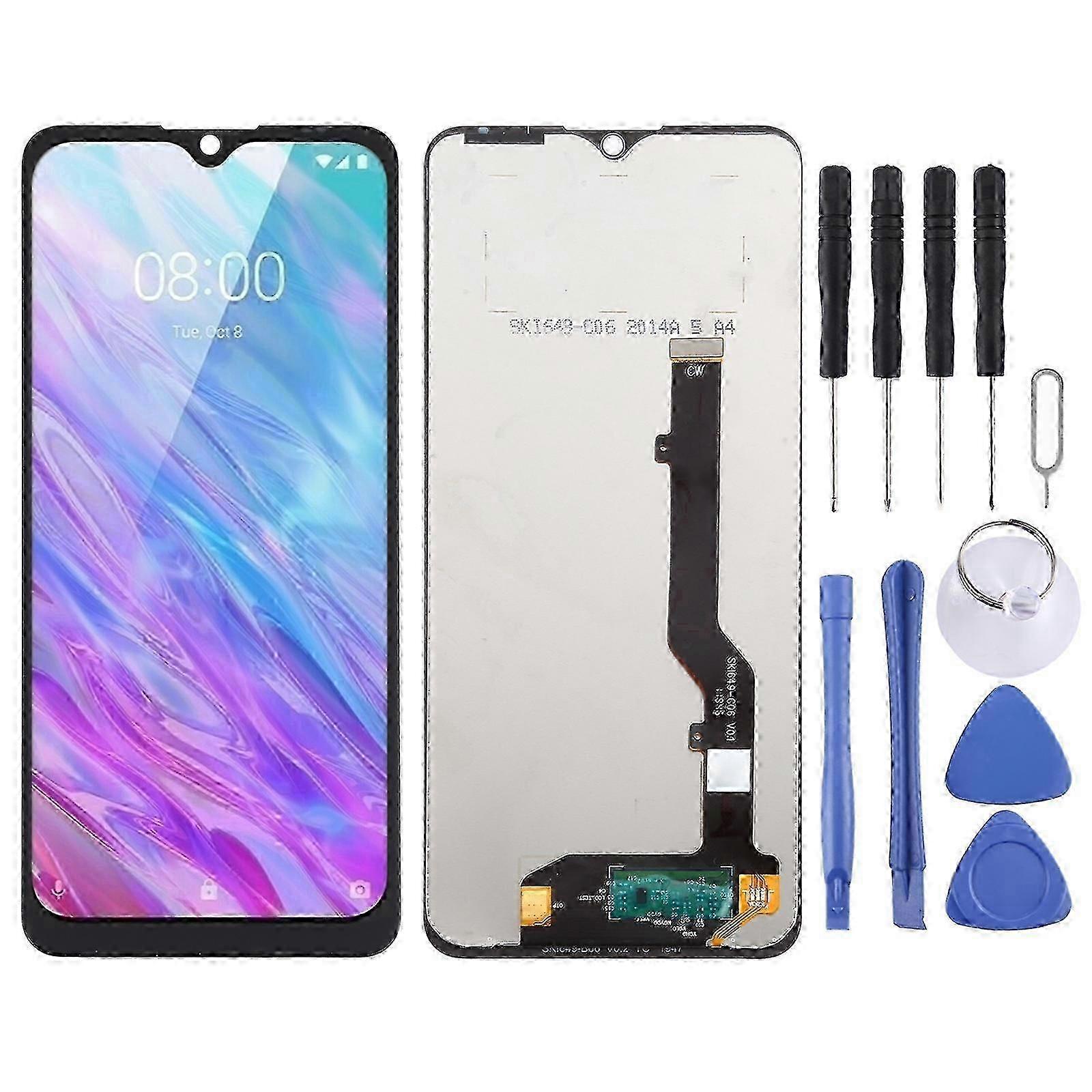 2025 LCD Screen with Digitizer Full Assembly for ZTE Blade V2050/2050 OEM Replacement Touch Panel (Black)
