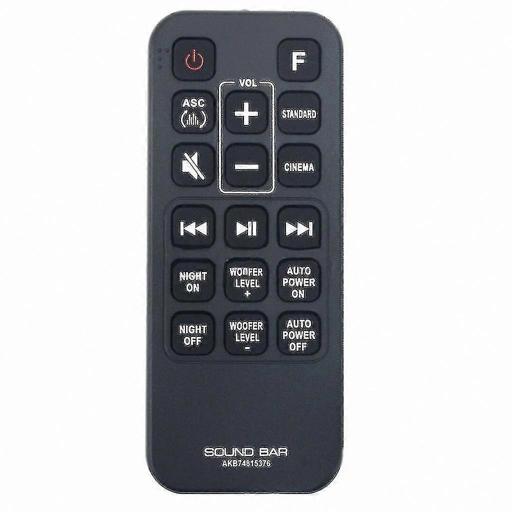 Wireless Soundbar Remote Control Replacement for LG Home o Systems