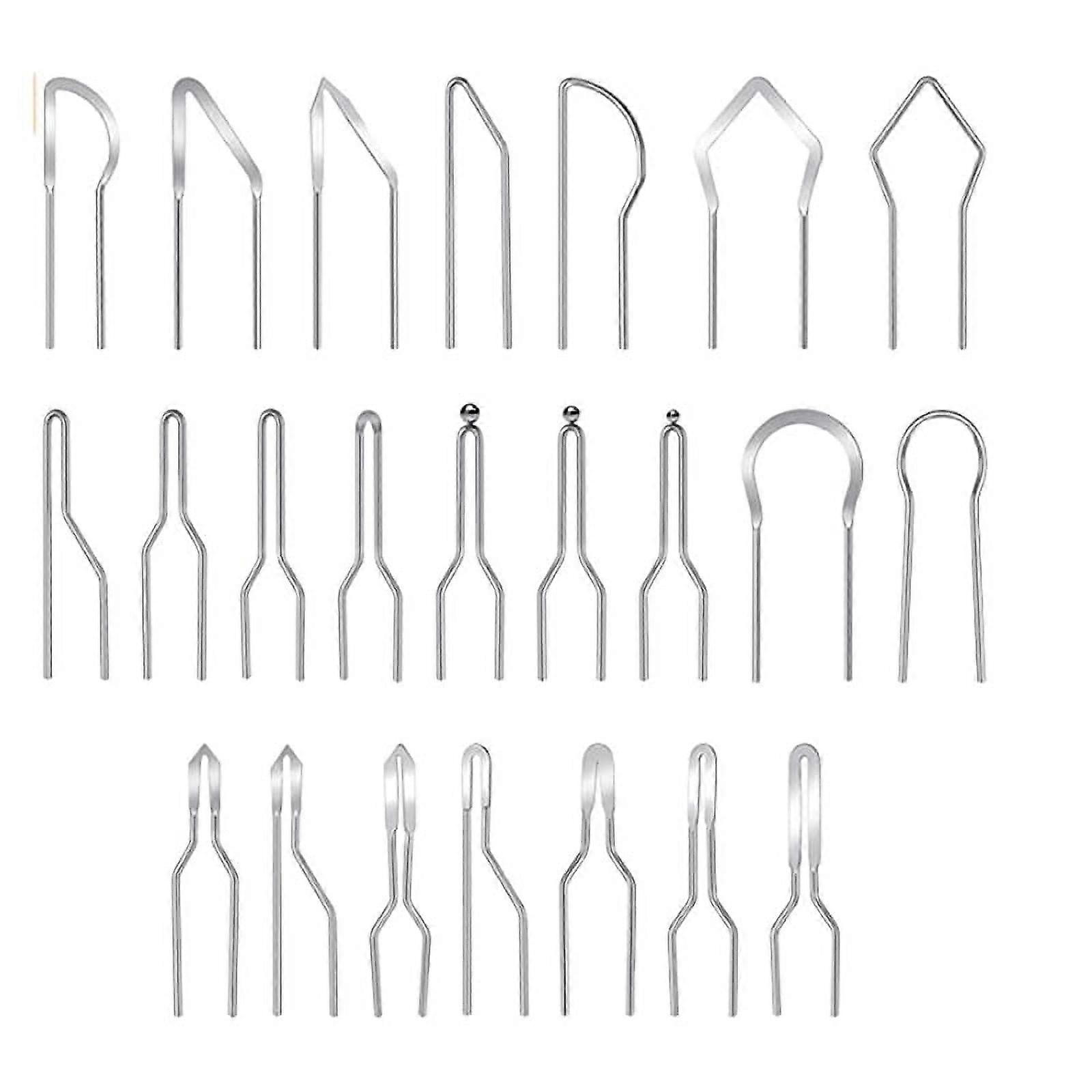 23Pcs Pyrography Wire Tips Heat Wood Burning Replacement Shape Pen Nibs for