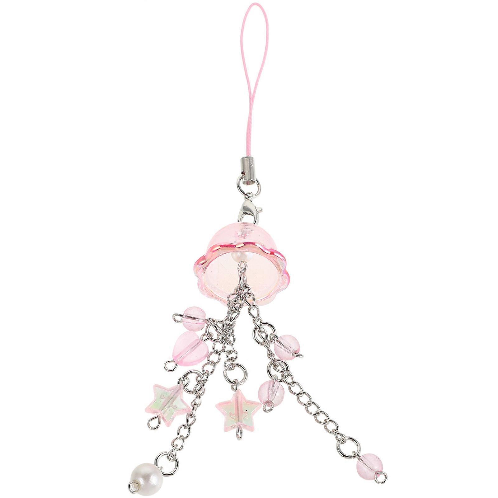 Bag Charms Pendant Heart Shaped Zinc Alloy Key Organizer For Daily Use 1Pack