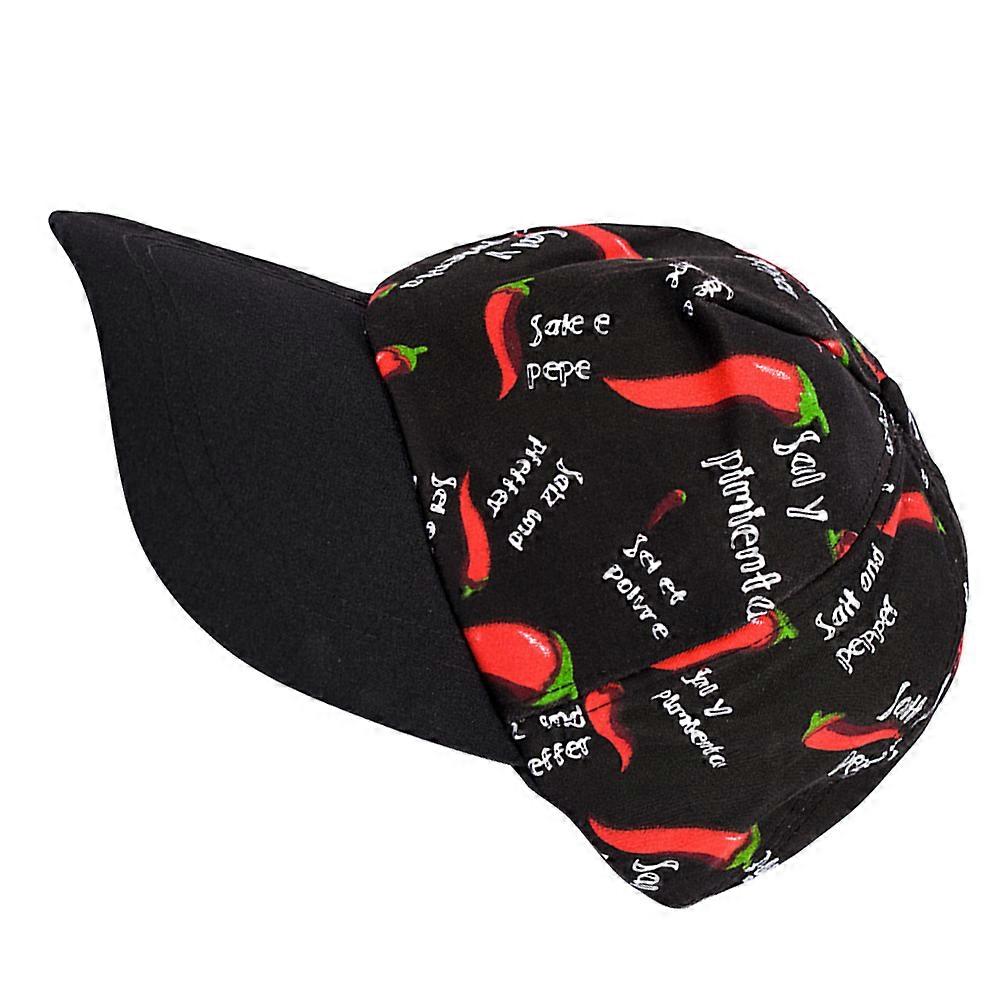 Cooking Cap Chef Hat for Working 5Pcs Creative Black Kitchen Cap