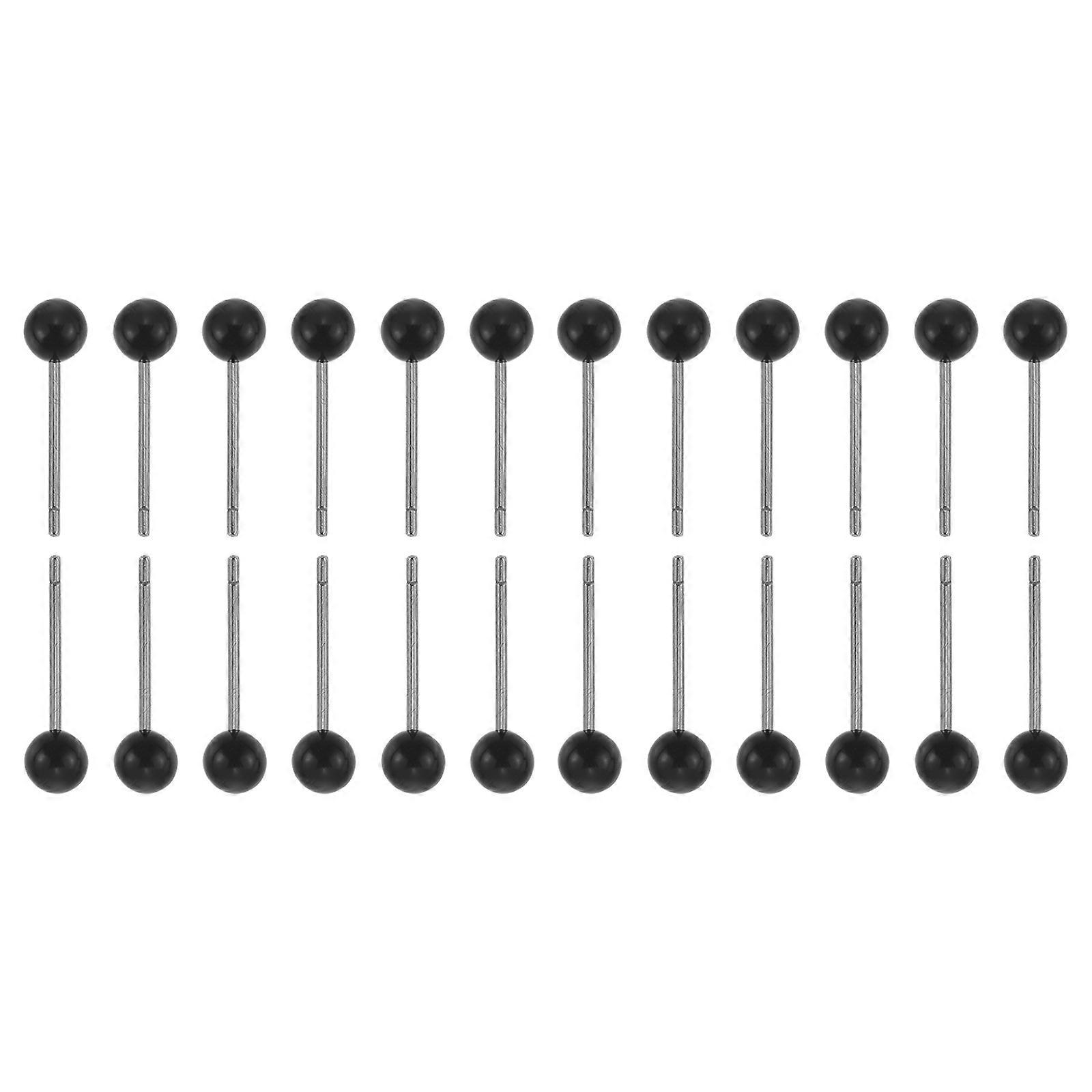 Decorative Dolls Eyes 100 Pcs Black Safety Eyes Perfect For DIY Projects Children Craft Makers Handmade Crafts