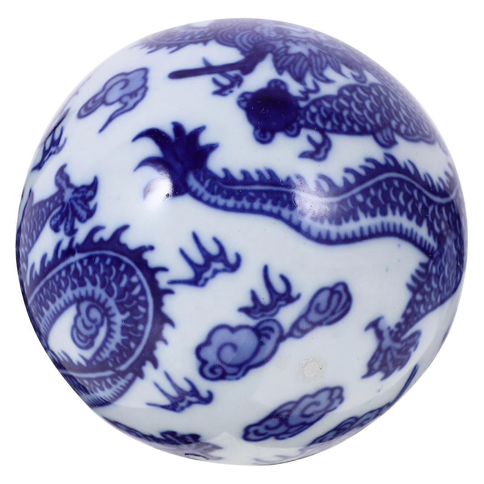 Porcelain Ceramic Balls for Decoration 5Pcs Floating Ball Set