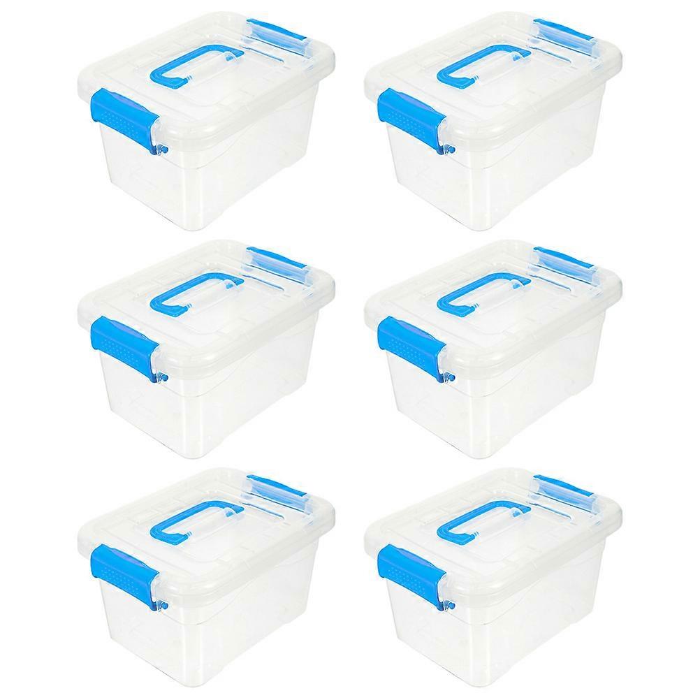 Plastic Storage Box Desk Container for 12Pcs Storage Use