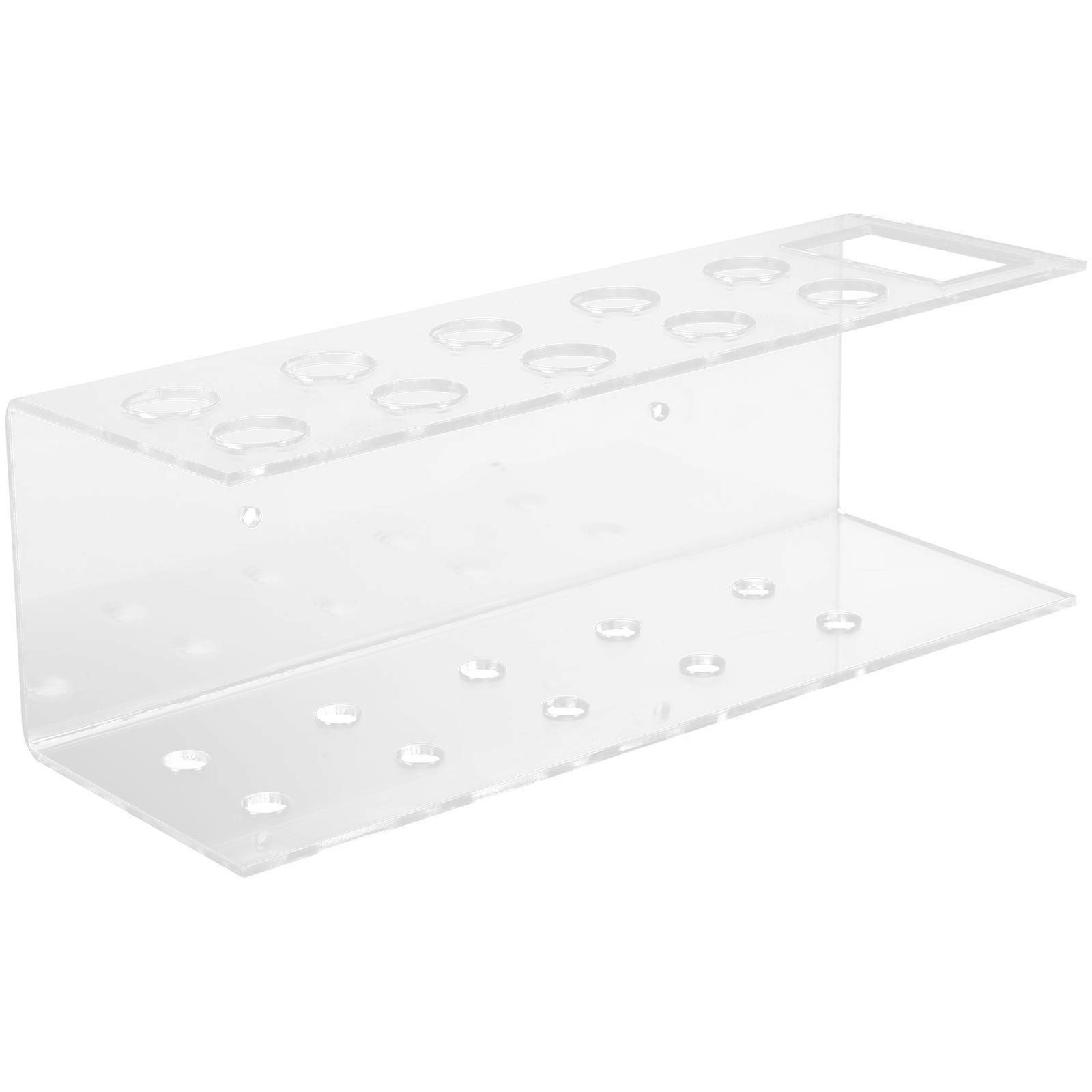 Transparent Acrylic Pen Stand for Office Storage 5Sets Marker Holder