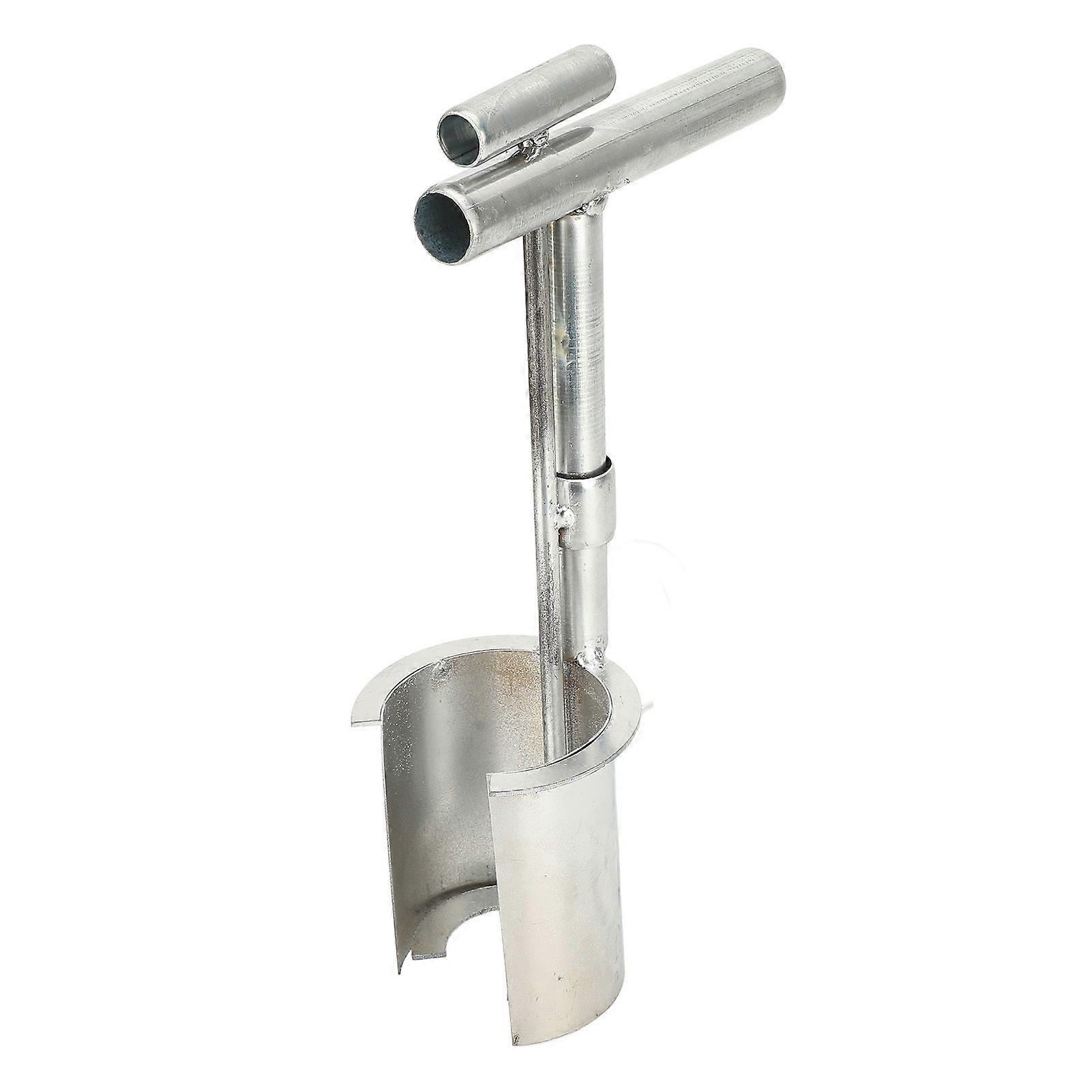 Bulb Planter Tool Alloy Handheld Soil Sampler Lawn and Garden Tool for Weeding Transplanting Digging