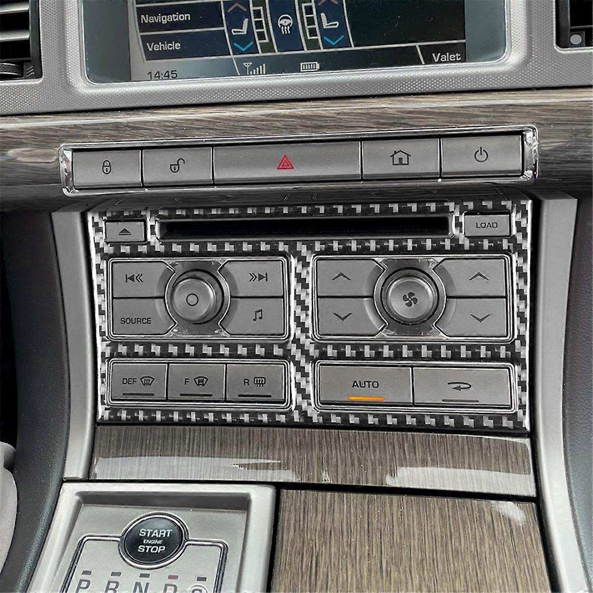 Center Console CD Radio/Climate Control Cover Trim for 