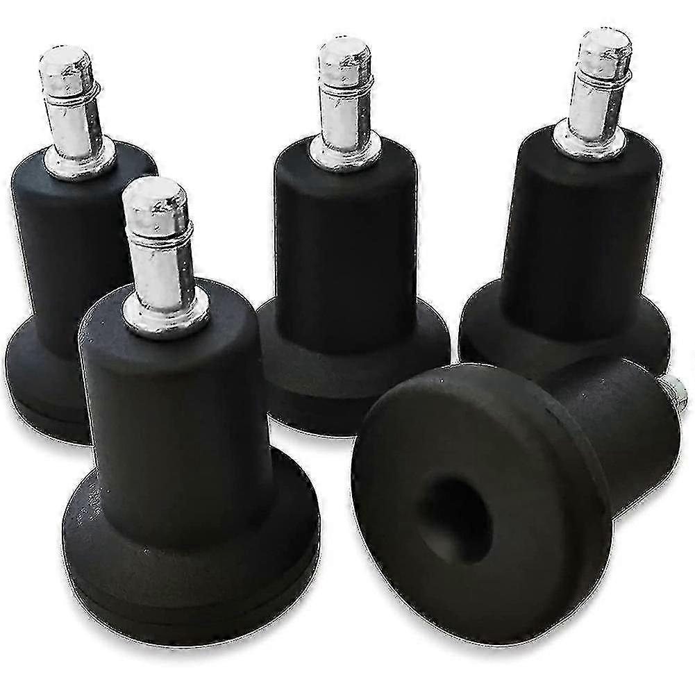 Office Chair Caster Legs with Lock, Fixed Desk Casters
