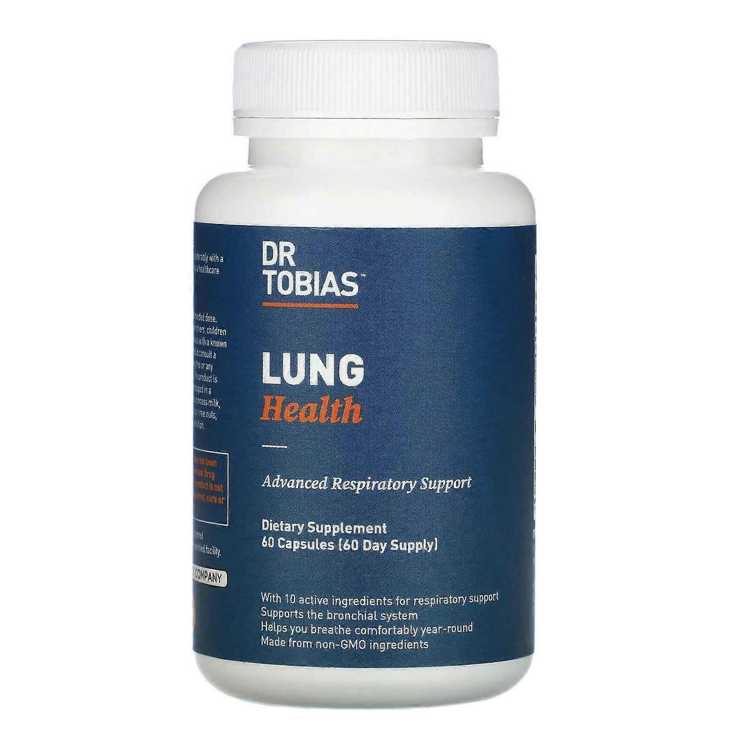 Dr. Tobias, Lung Health, 60 Capsules