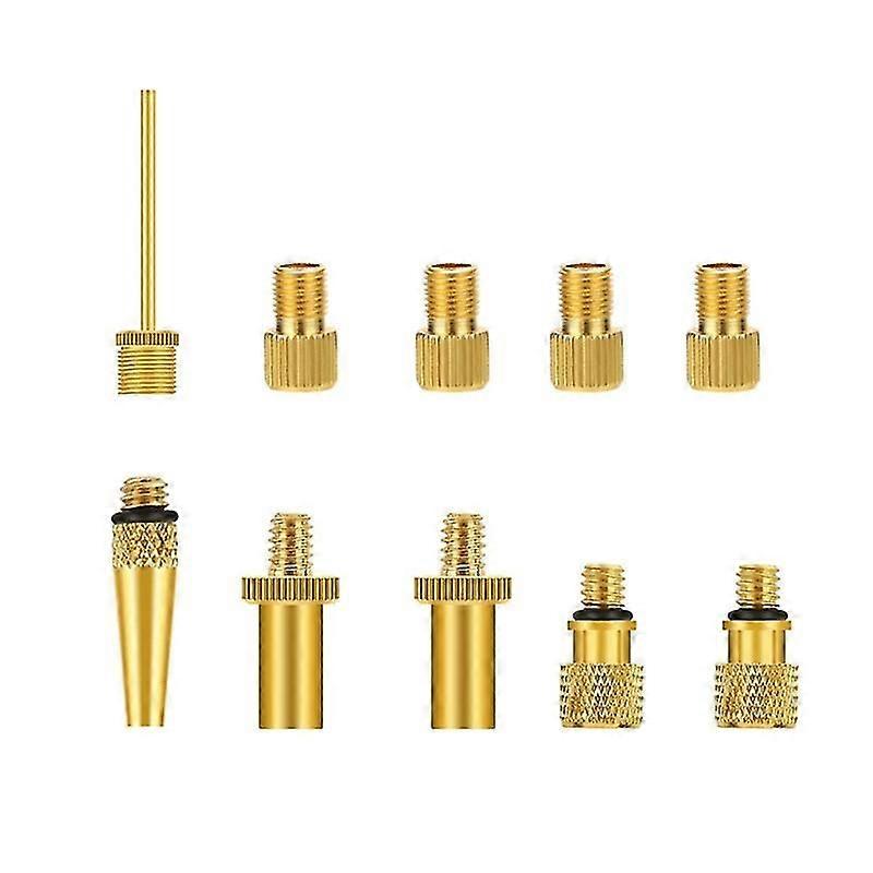 Nozzle Inflator Air Compressor Pump Adapter Needle Valve-adapter Inflation Kit