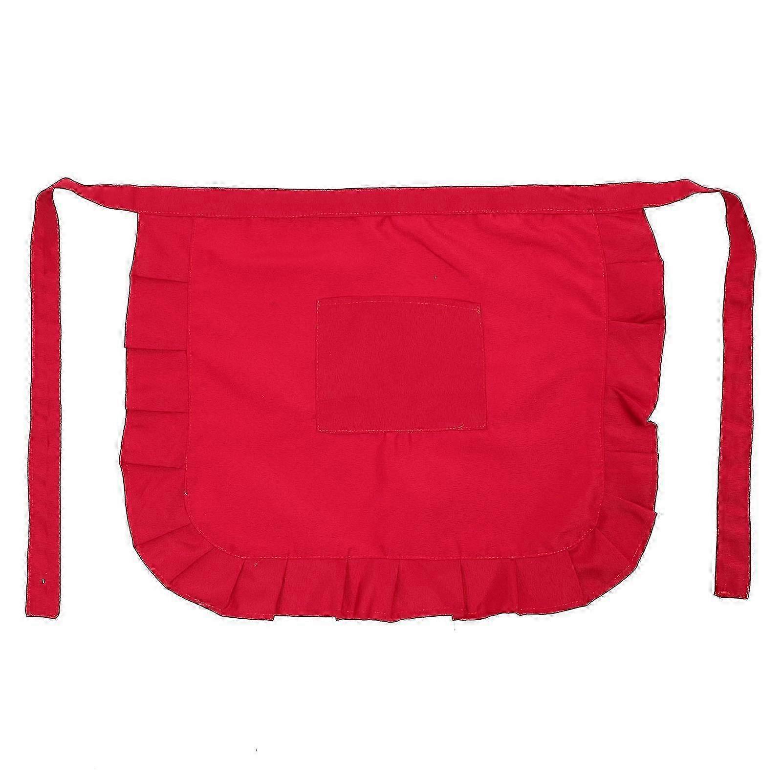 1pc Half-length Kitchen Apron for Cooking and Restaurant Use