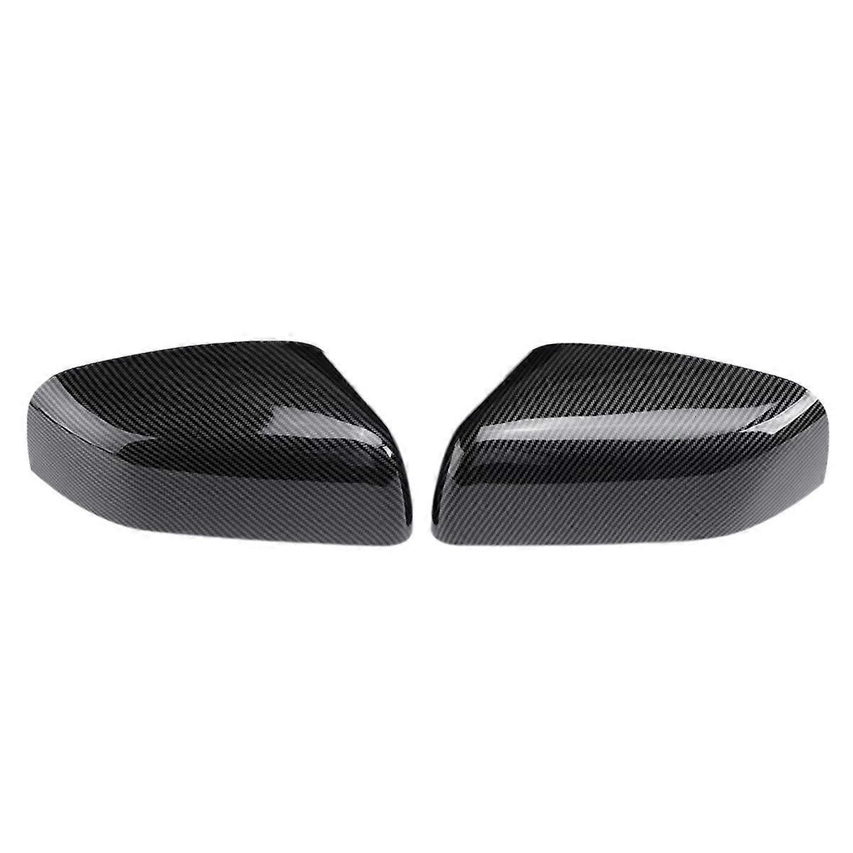 Carbon Look Rearview Mirror Cover Side Mirror Caps for 4 2 Sport 2010-2016