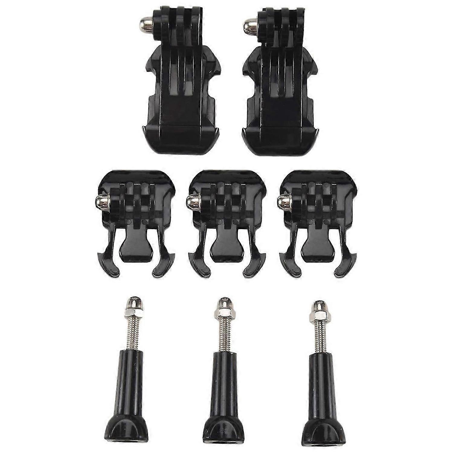 Eight in one Accessory Kit for Gopro,Clip Basic,J-Hook Buckle Mount,Screw
