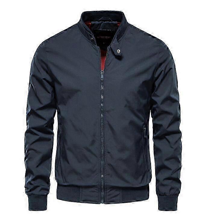 2025 Men's Jackets-Windproof Bomber Jacket Zip Outwear
