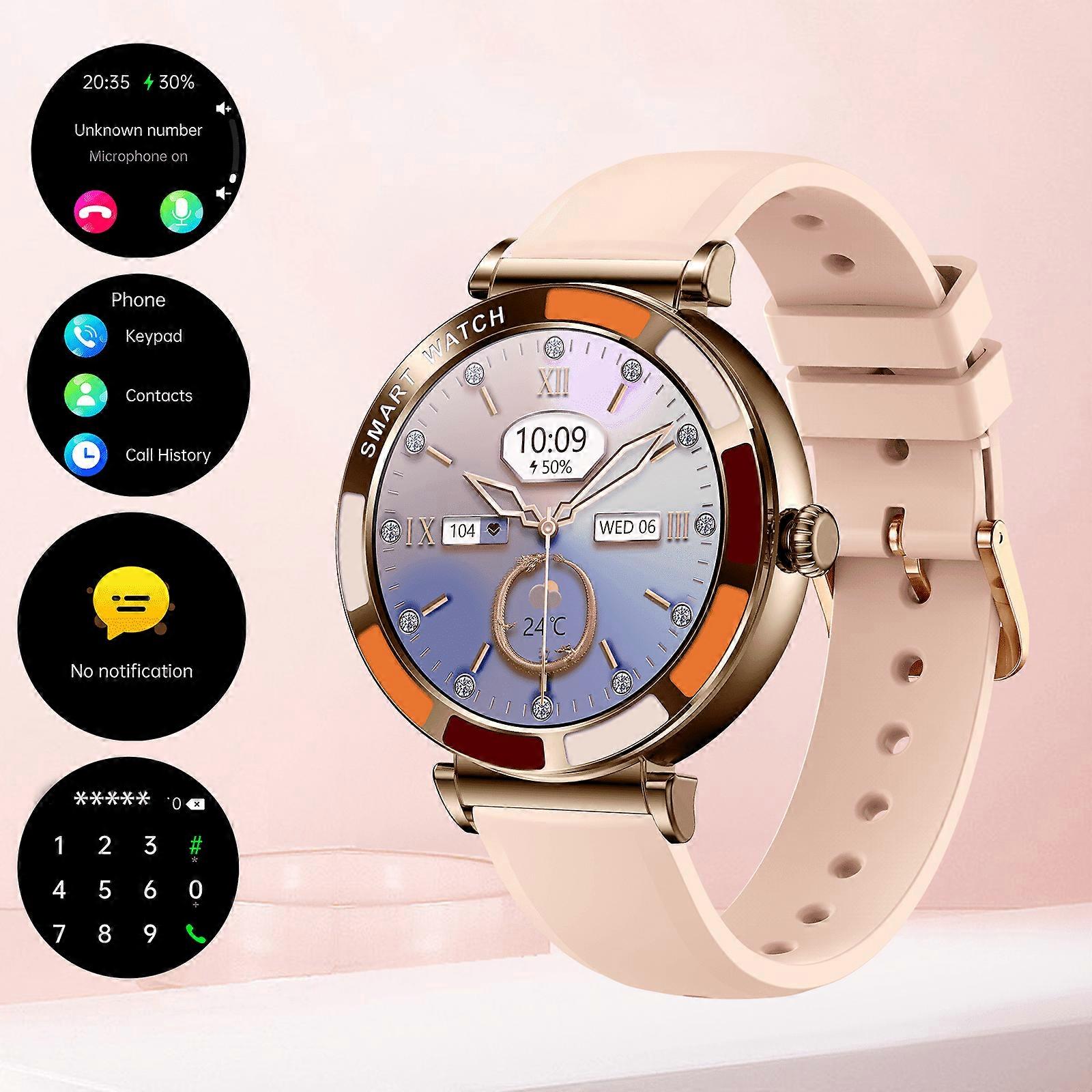 2024 New Women's Wireless Call Smart Watch, Full Touch, Pedometer, 100 Exercise Modes, Weather, Music Control, IP67 Waterproof